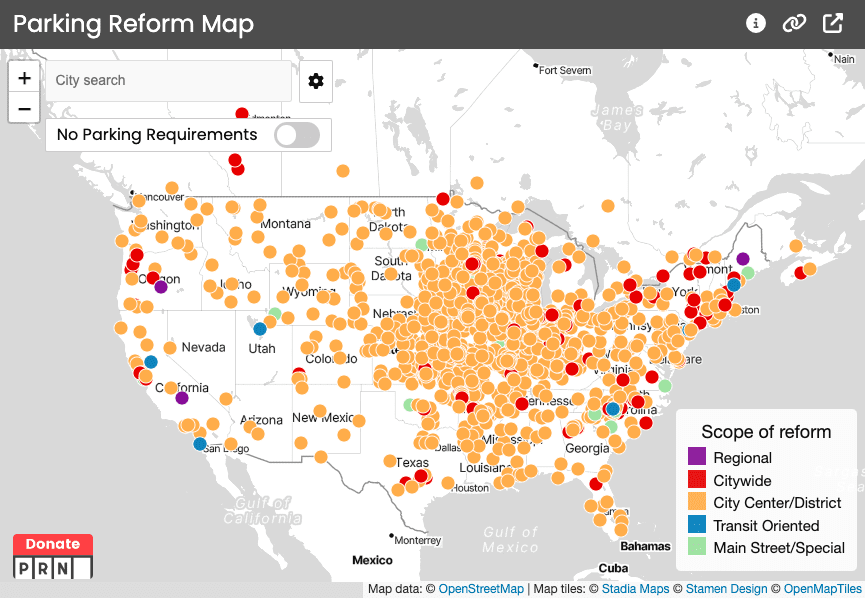 Graphic: Parking Reform Network