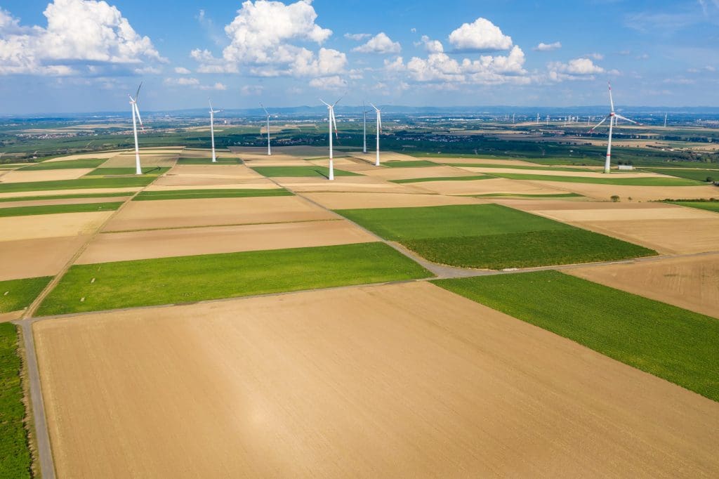 Renewables cover 52% of Germany's electricity needs in 2023 2 A wind farm in Germany delivering renewable electricity