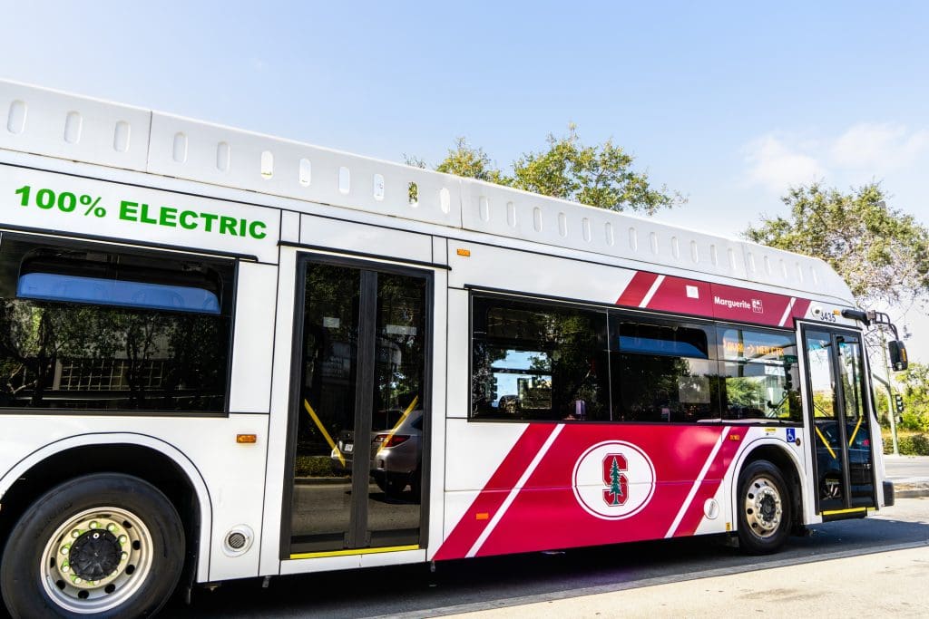 An electric bus