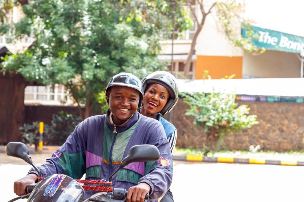 Inside East Africa's bold electric vehicle push 2 An electric bodaboda in Tanzania, East Africa.