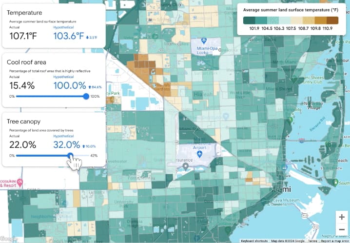 Google's new 'heat resilience' tool for city planners, explained 1