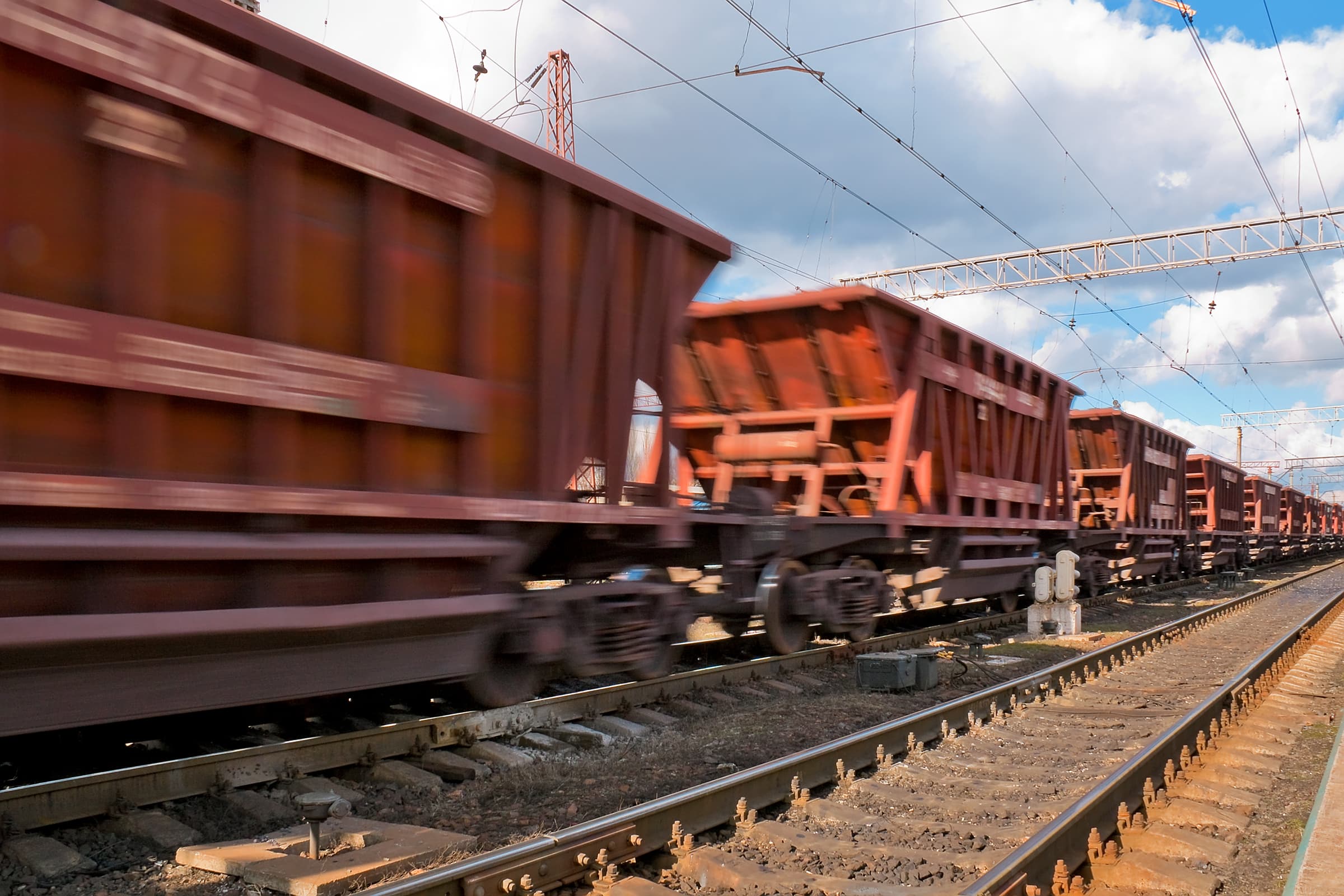 An electric, zero emissions freight rail system