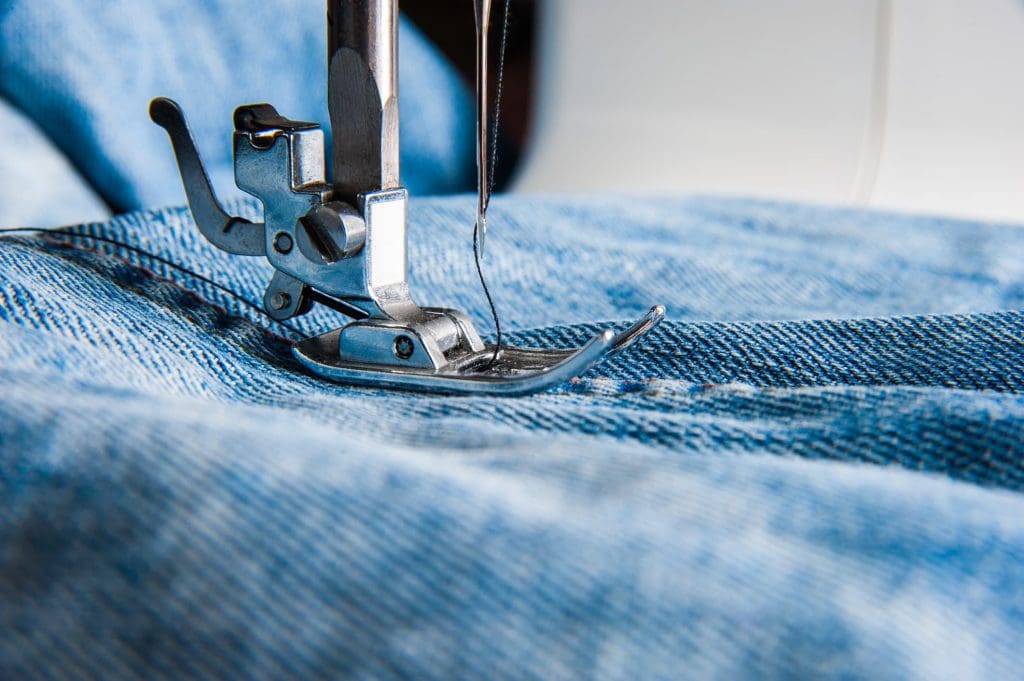 South Africa's Woolworths incentivises customers to donate denim towards upcycling project 4 A pair of old jeans being repurposed.