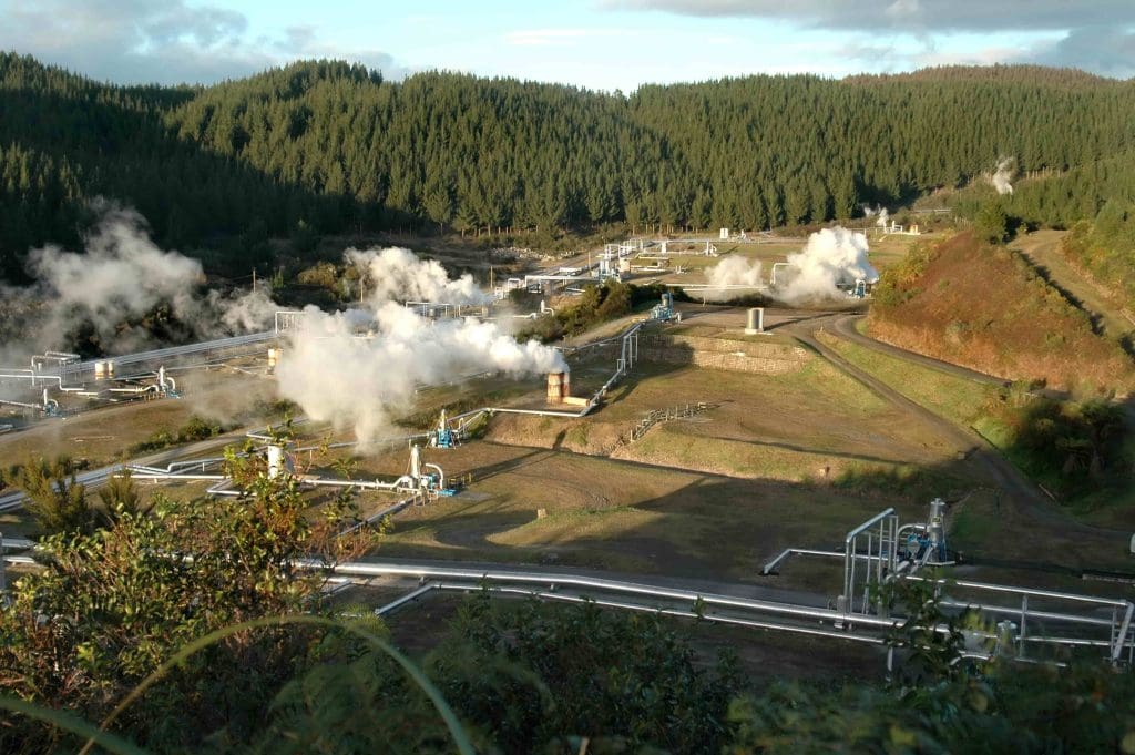 Chemicals giant BASF turns to geothermal to reduce gas use 1 A photo of a geothermal power plant. The technology can be used to reduce gas and other fossil fuel use.