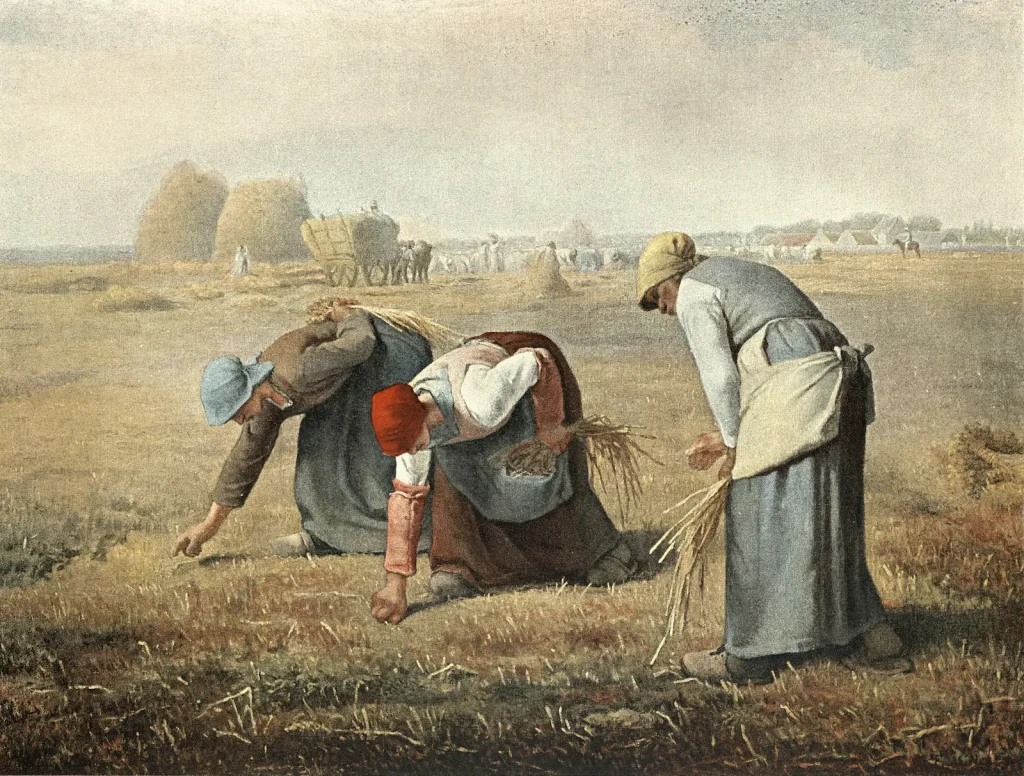 A painting of 'the gleaners'.