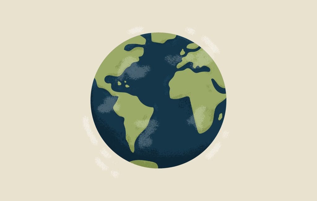 Economic growth is increasingly decoupling from energy emissions, IEA says 5 A graphic of planet earth, where economic growth is no longer contingent on burning fossil fuels for energy.