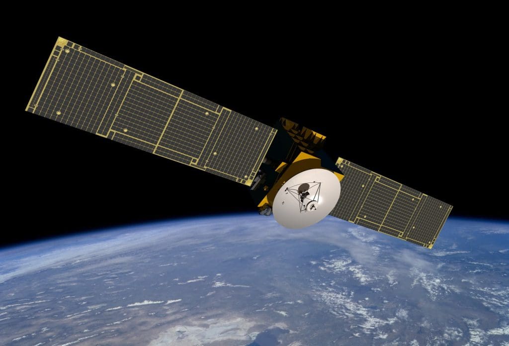 How satellite monitoring is being used to boost solar output 10 A photo of a satellite in space.